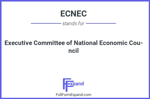 Full form of ECNEC