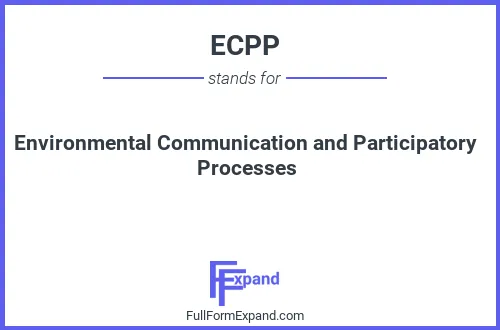 Full form of ECPP