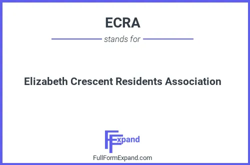 Full form of ECRA