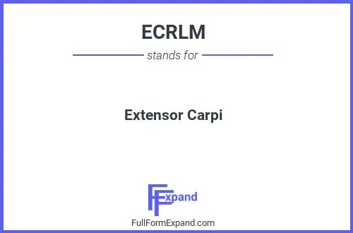 Full form of ECRLM