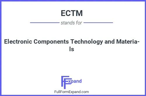 Full form of ECTM
