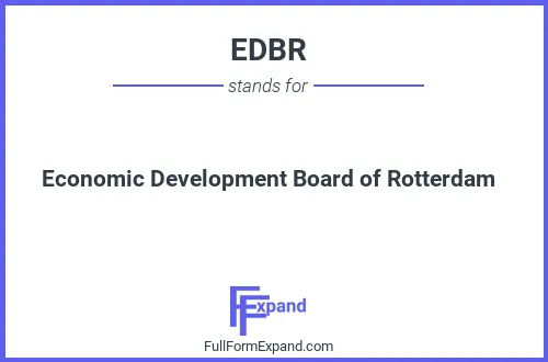 Full form of EDBR