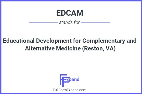 Full form of EDCAM