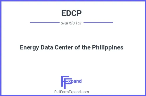 Full form of EDCP