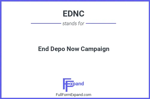 Full form of EDNC