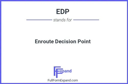 Full form of EDP