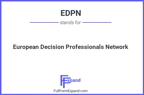 Full form of EDPN