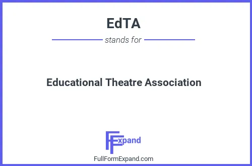 Full form of EdTA