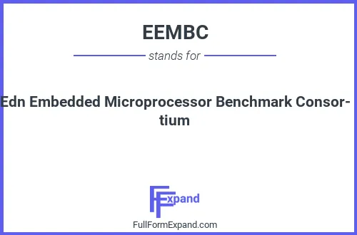Full form of EEMBC