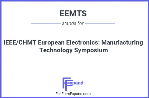 Full form of EEMTS