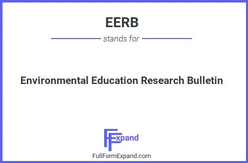 Full form of EERB