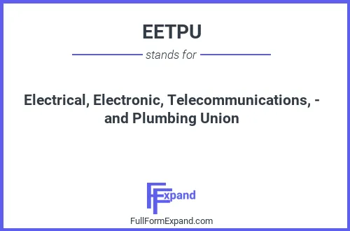Full form of EETPU