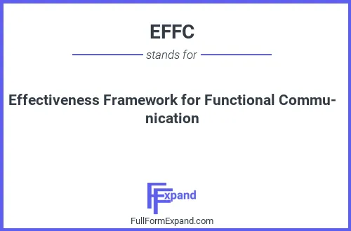 Full form of EFFC