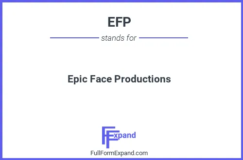 Full form of EFP