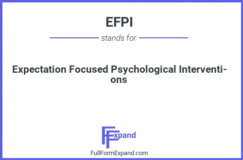 Full form of EFPI