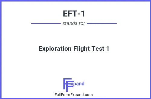 Full form of EFT-1