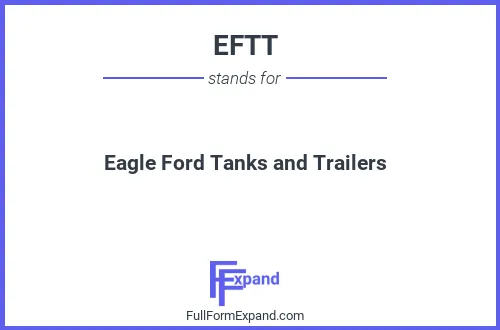 Full form of EFTT
