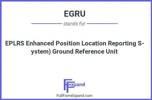 Full form of EGRU