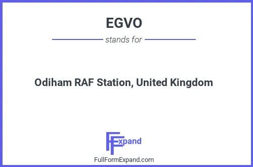 Full form of EGVO