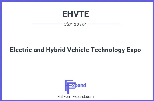 Full form of EHVTE