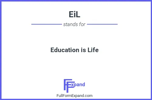Full form of EiL
