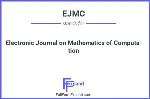 Full form of EJMC