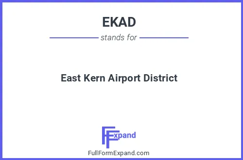 Full form of EKAD