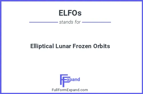 Full form of ELFOs