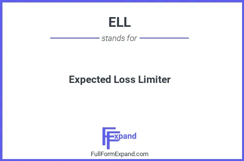 Full form of ELL