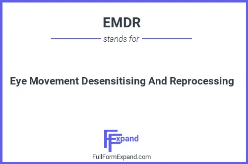 Full form of EMDR