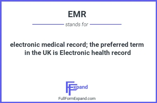 Full form of EMR