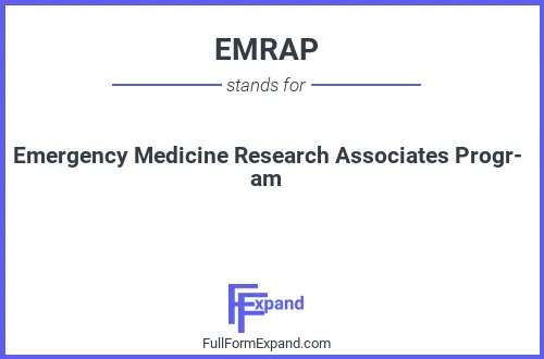 Full form of EMRAP