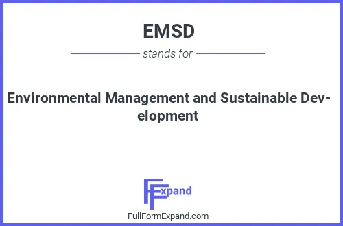 Full form of EMSD