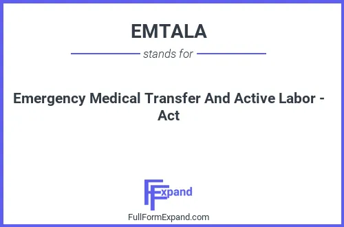 Full form of EMTALA