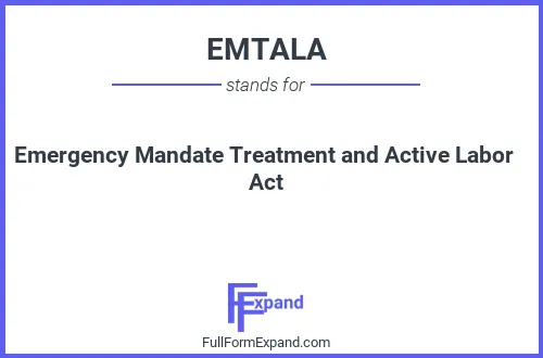 Full form of EMTALA