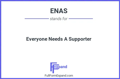 Full form of ENAS