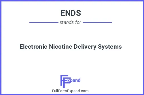 Full form of ENDS