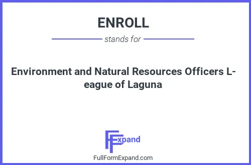 Full form of ENROLL