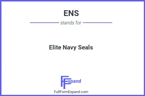 Full form of ENS