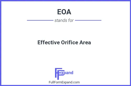 Full form of EOA