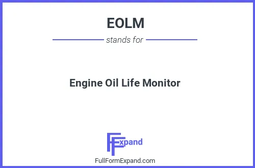 Full form of EOLM