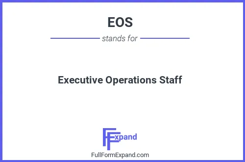 Full form of EOS