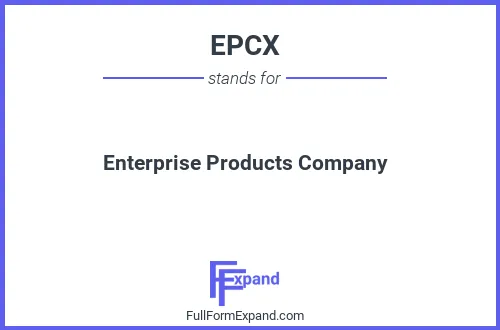 Full form of EPCX