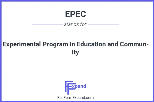 Full form of EPEC