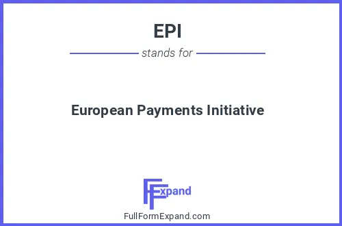 Full form of EPI