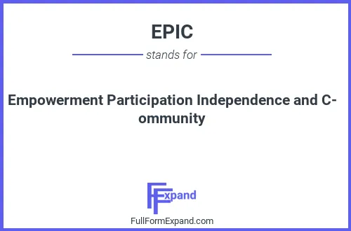 Full form of EPIC