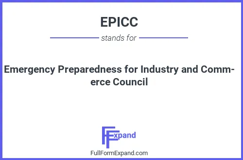 Full form of EPICC