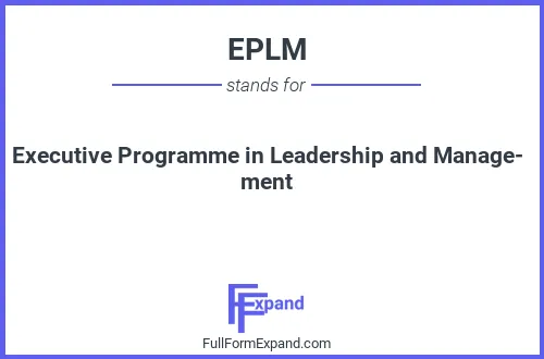 Full form of EPLM