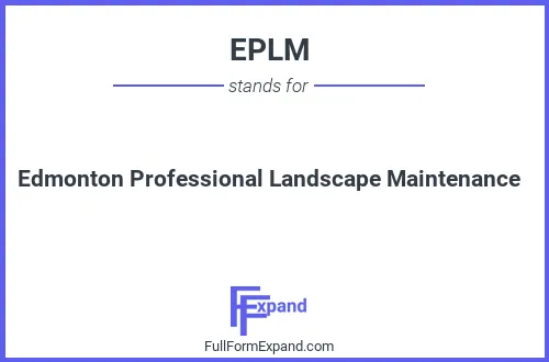 Full form of EPLM