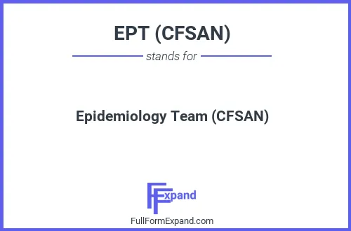 Full form of EPT (CFSAN)